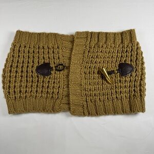 Michael Kors Tan Knit Scarf‎
